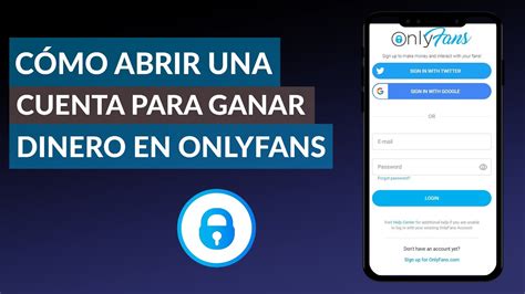 crear cuenta de onlyfans|Crear y verificar cuenta de OnlyFans